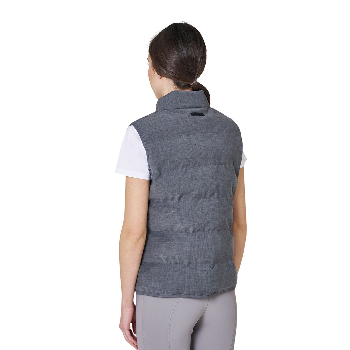 Smanicato donna trapuntato in lana | Abbigliamento | Gilet | Equestro