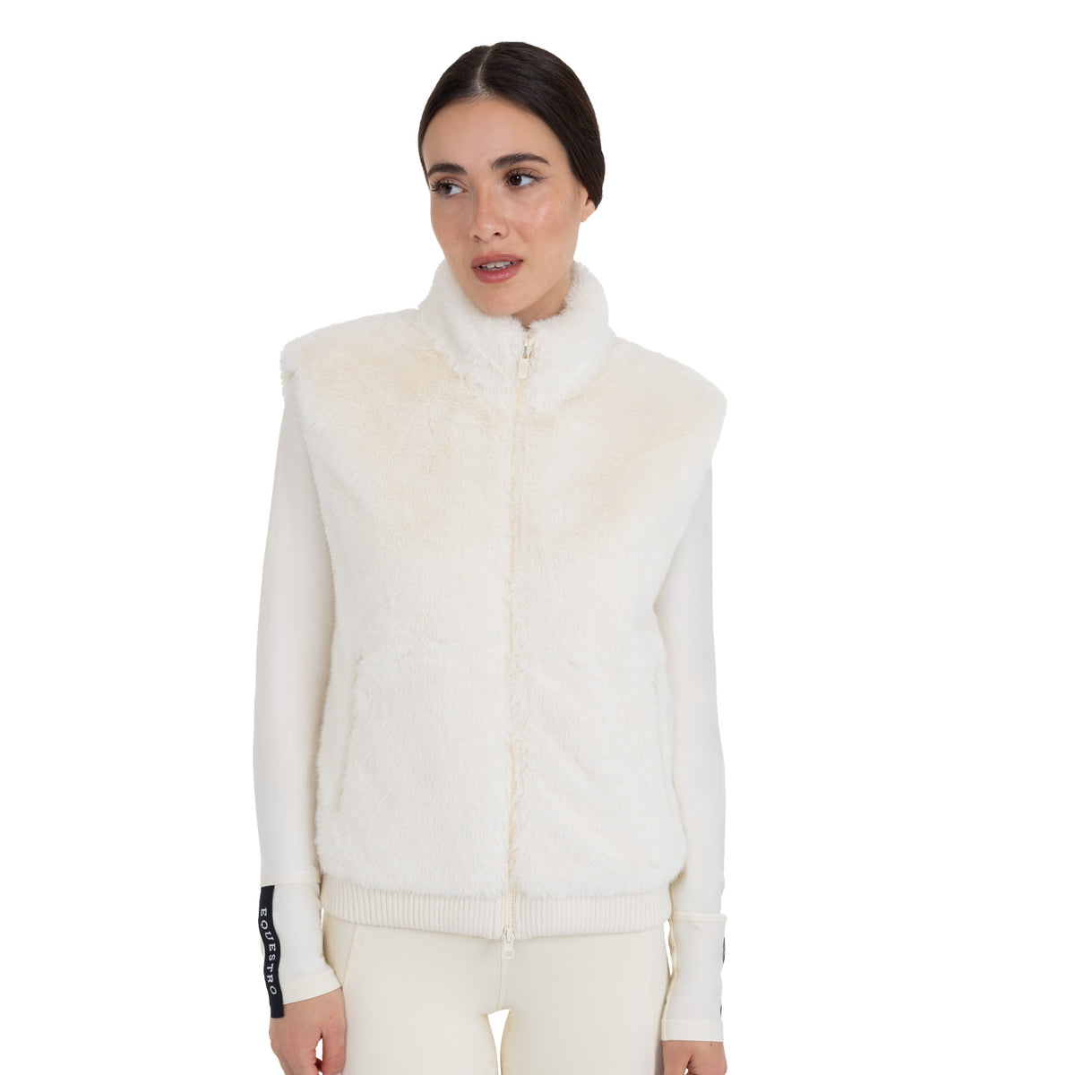 Smanicato donna in pelliccia sintetica | Abbigliamento | Gilet | Equestro