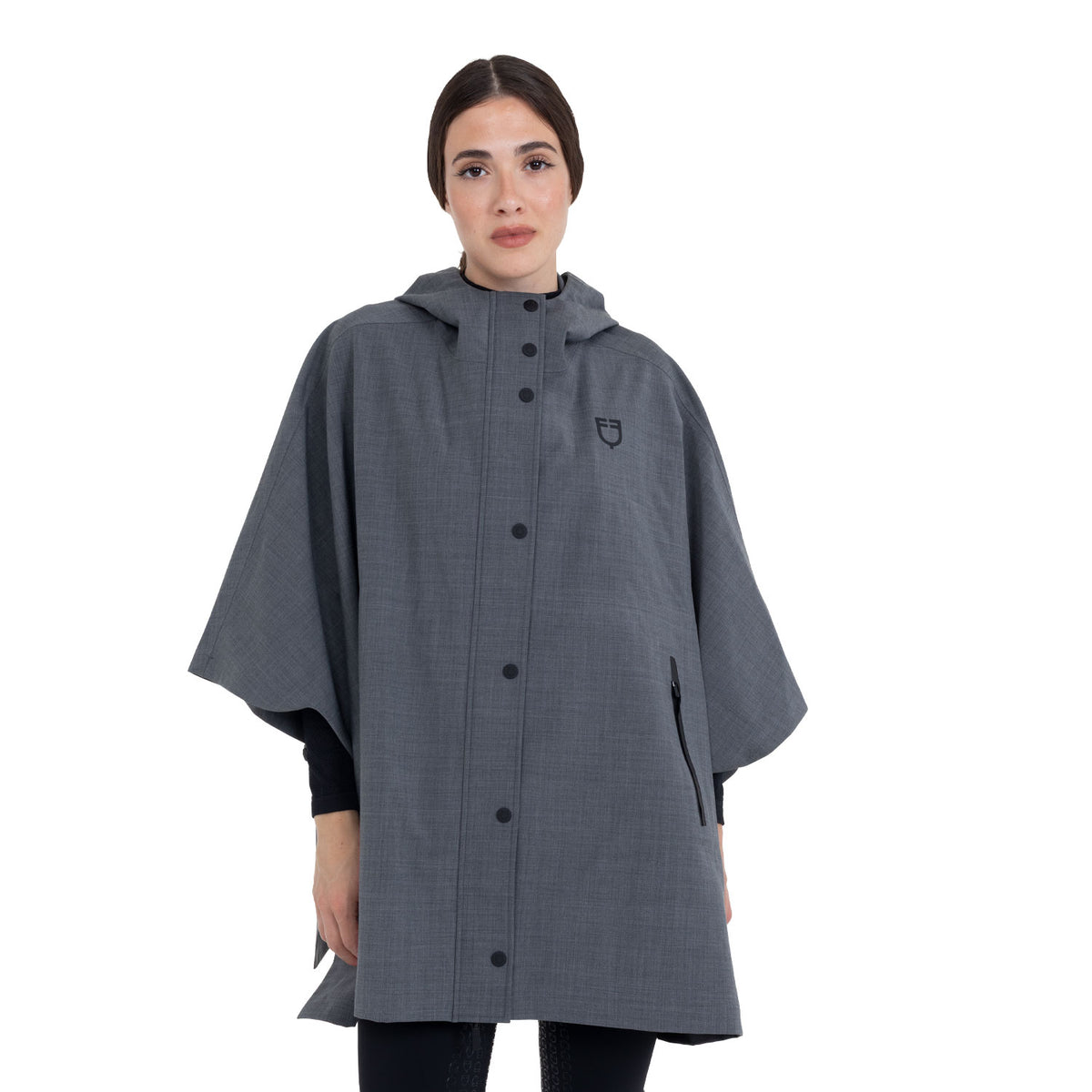 Mantella donna anti pioggia in misto lana | Abbigliamento | Abbigliamento Tecnico | Equestro