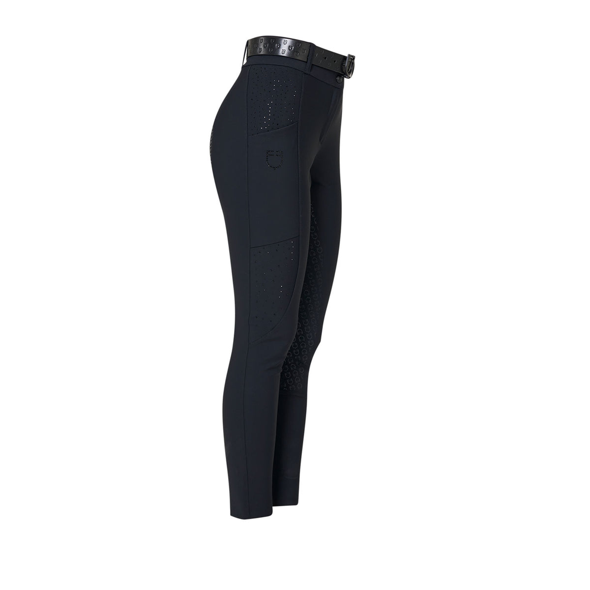 Pantaloni donna vita alta full grip con strass | Abbigliamento | Pantaloni da Equitazione | Equestro