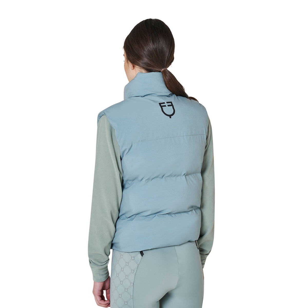 Smanicato donna imbottito a collo alto | Abbigliamento | Gilet | Equestro