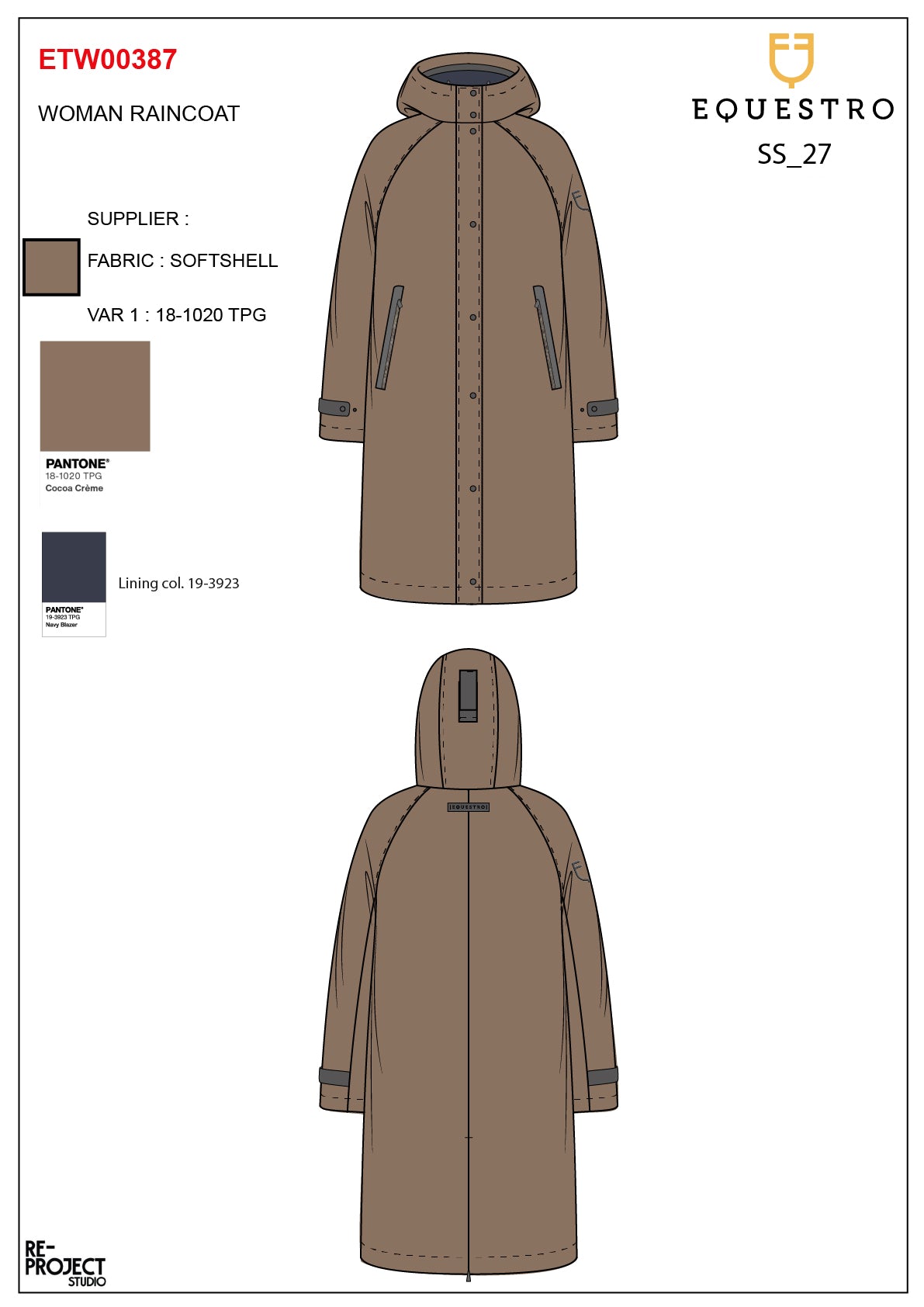 Softshell lungo donna con apertura posteriore | Abbigliamento | Abbigliamento Tecnico | Equestro