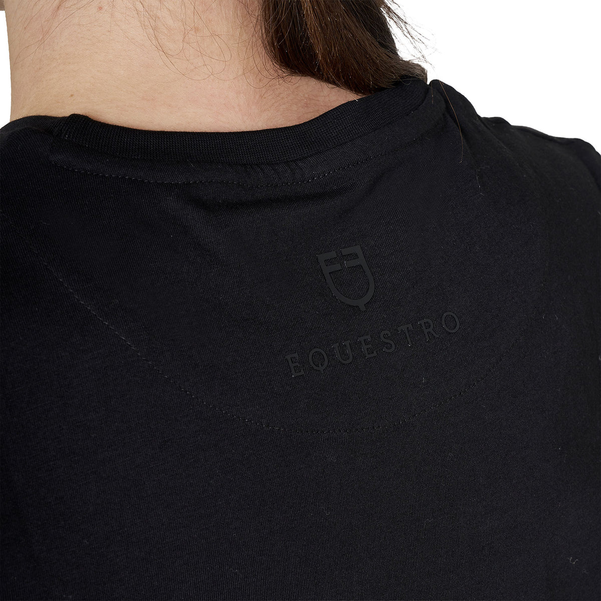 T-shirt donna con logo in lamina | Abbigliamento | T-Shirt | Equestro