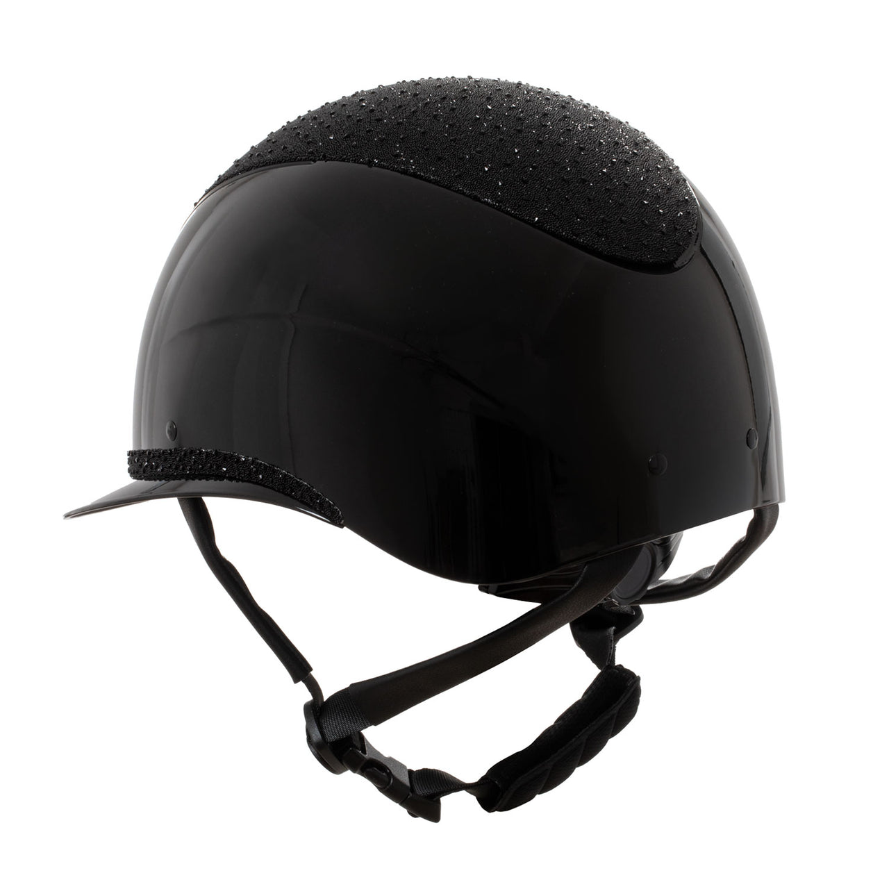 Cap con visiera larga e brillantini omologazione EN 1384-2023 | Protezioni | Caschi e Cappelli Protettivi | Equestro