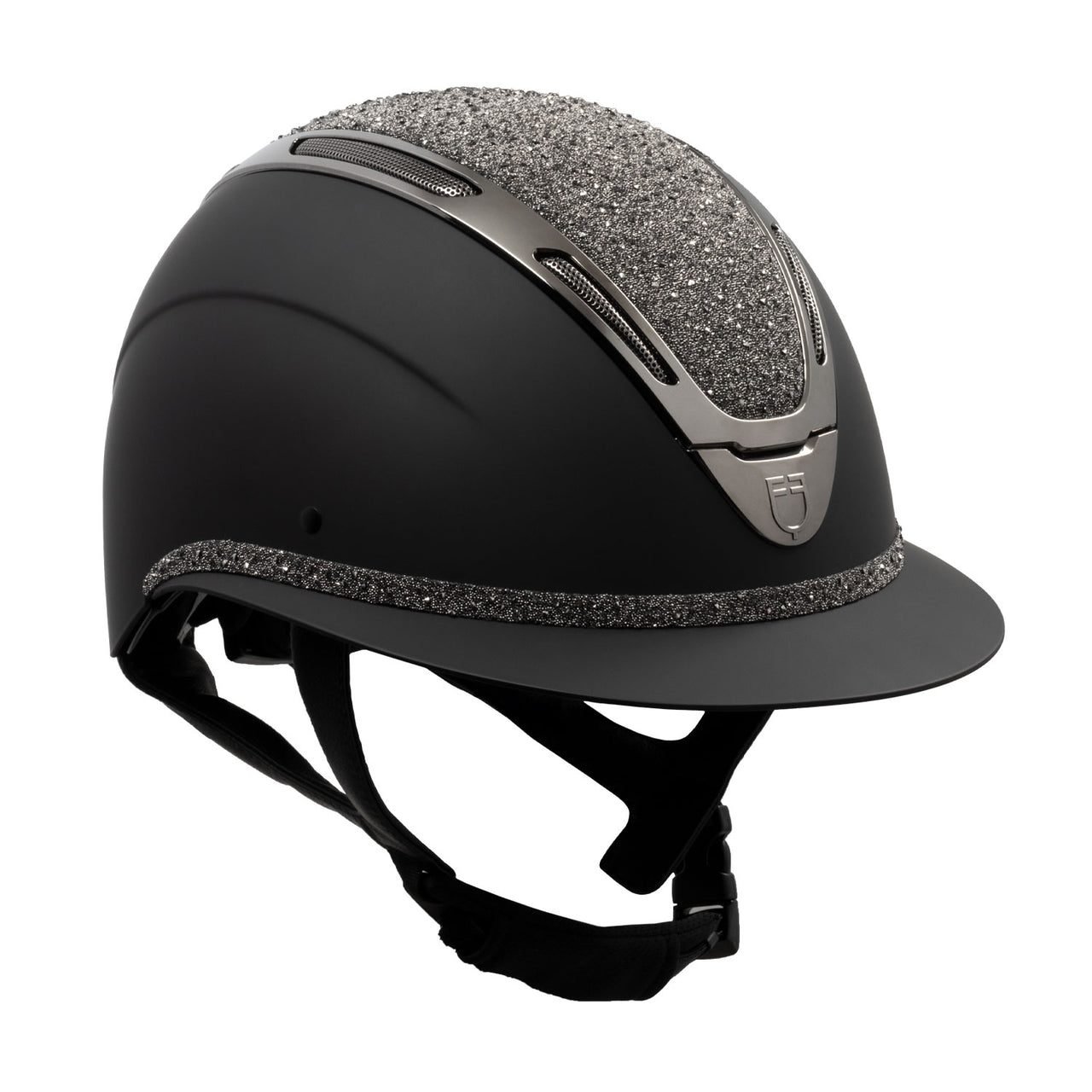 Cap Apocalypse donna calotta opaca e brillantini omologazione EN 1384-2023 | Protezioni | Caschi e Cappelli Protettivi | Equestro