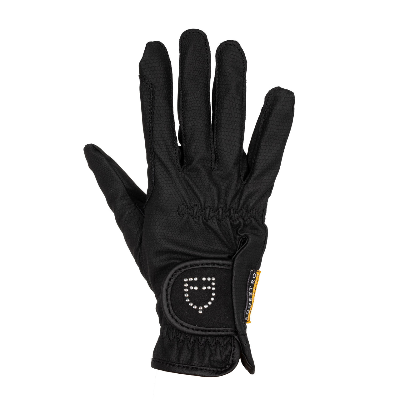 Guanti donna in morbido tessuto tecnico con logo glitter | Accessori | Accessori | Equestro