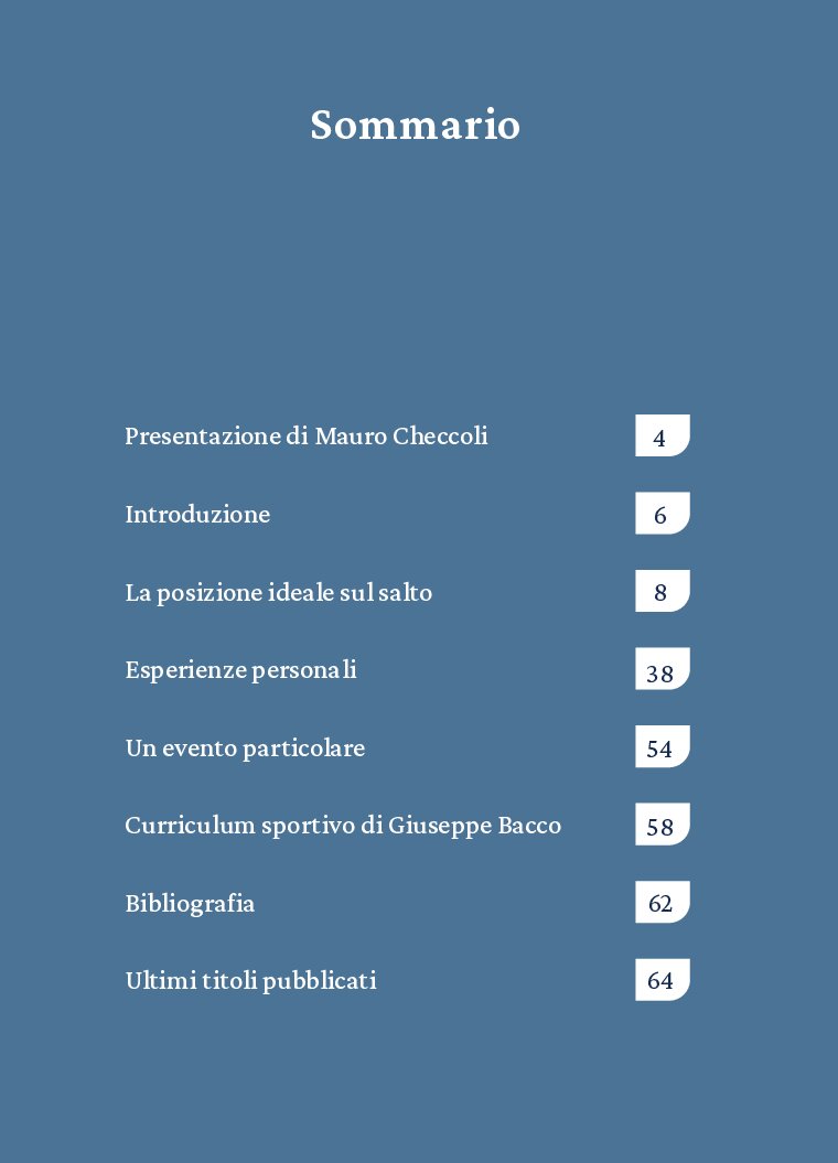 EQUITARE ED. - EQUILIBRIO SUL SALTO – Giuseppe Bacco - 2022
