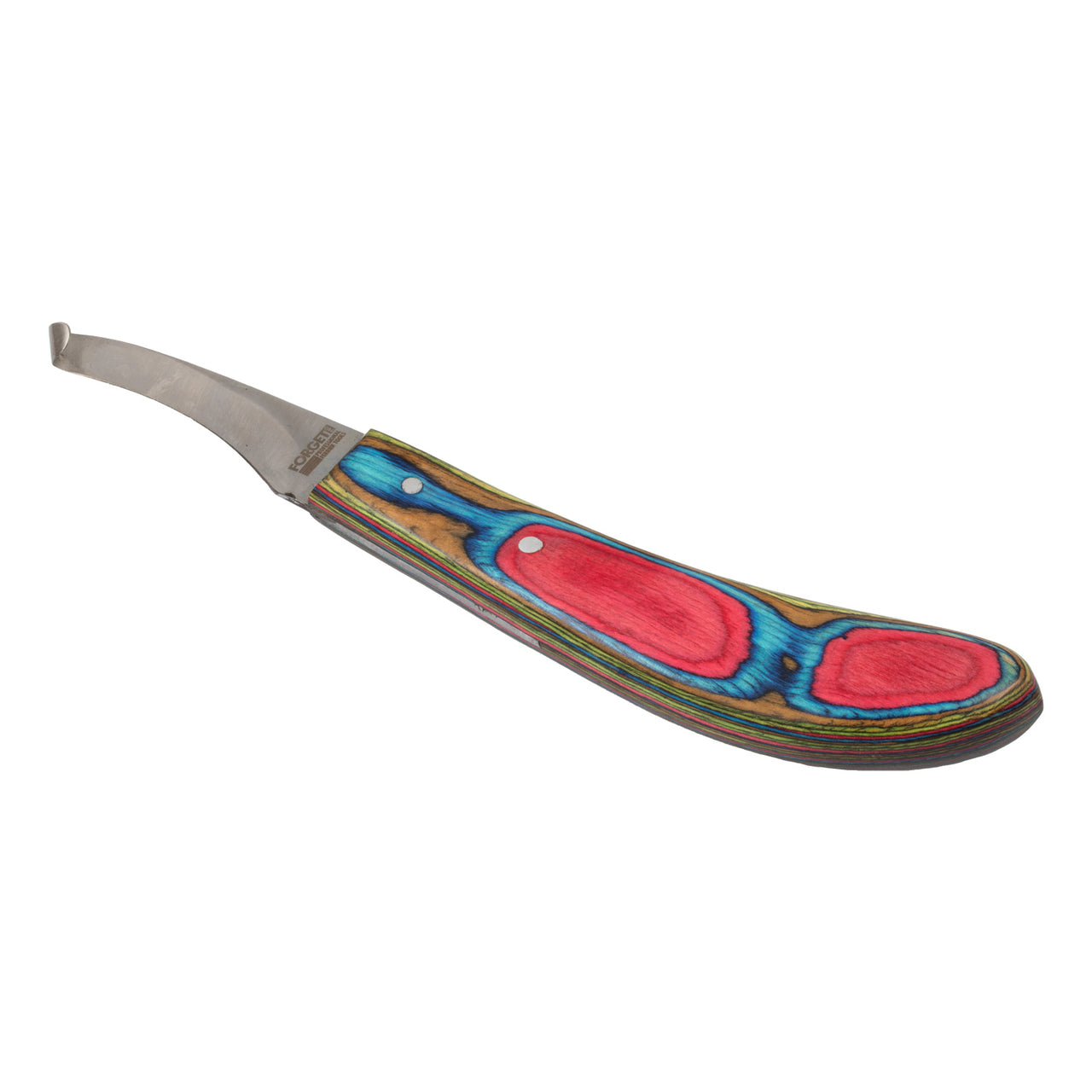 COLTELLO PER UNGHIE CON LAMA DRITTA | Mascalcia | Strumenti mascalcia | Forget Pro