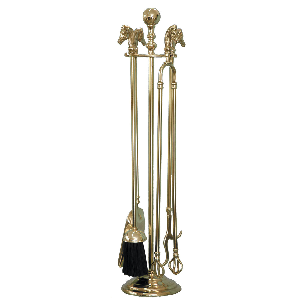 SET ACCESSORI CAMINO OTTONE | Attrezzature varie | Articoli in Ottone | Umbria Equitazione