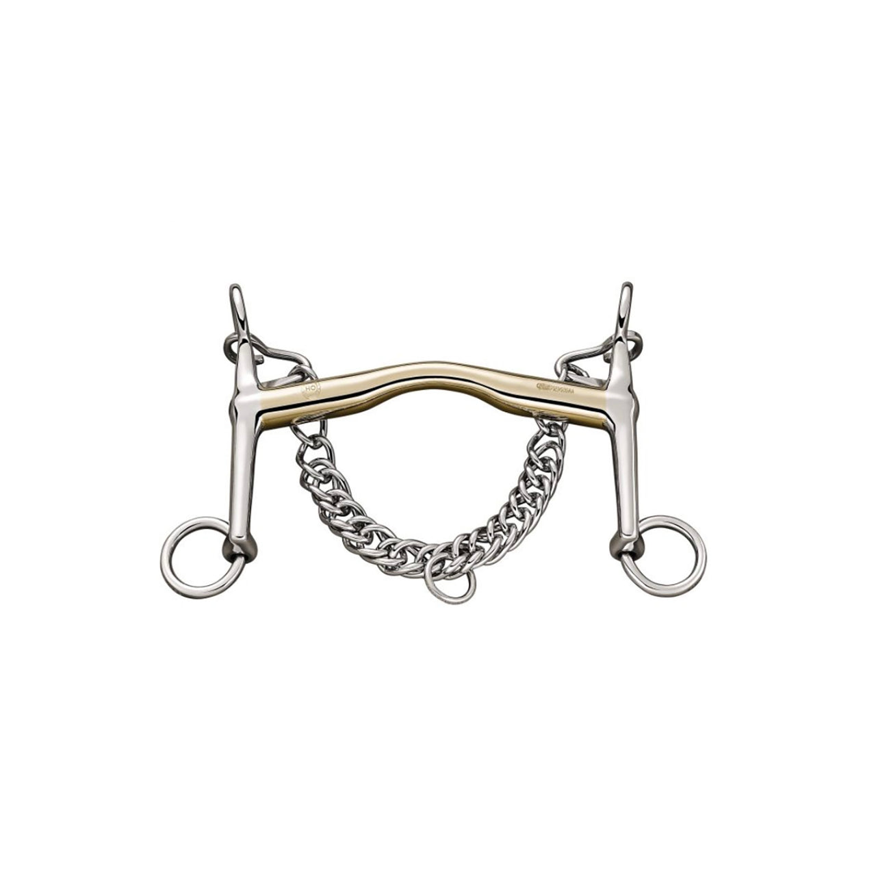 HO WEYMOUTH SENSOGAN 14MM WITH 5CM ST.ST. CHEEKS | Imboccature e Accessori | Imboccature e Accessori | Sprenger