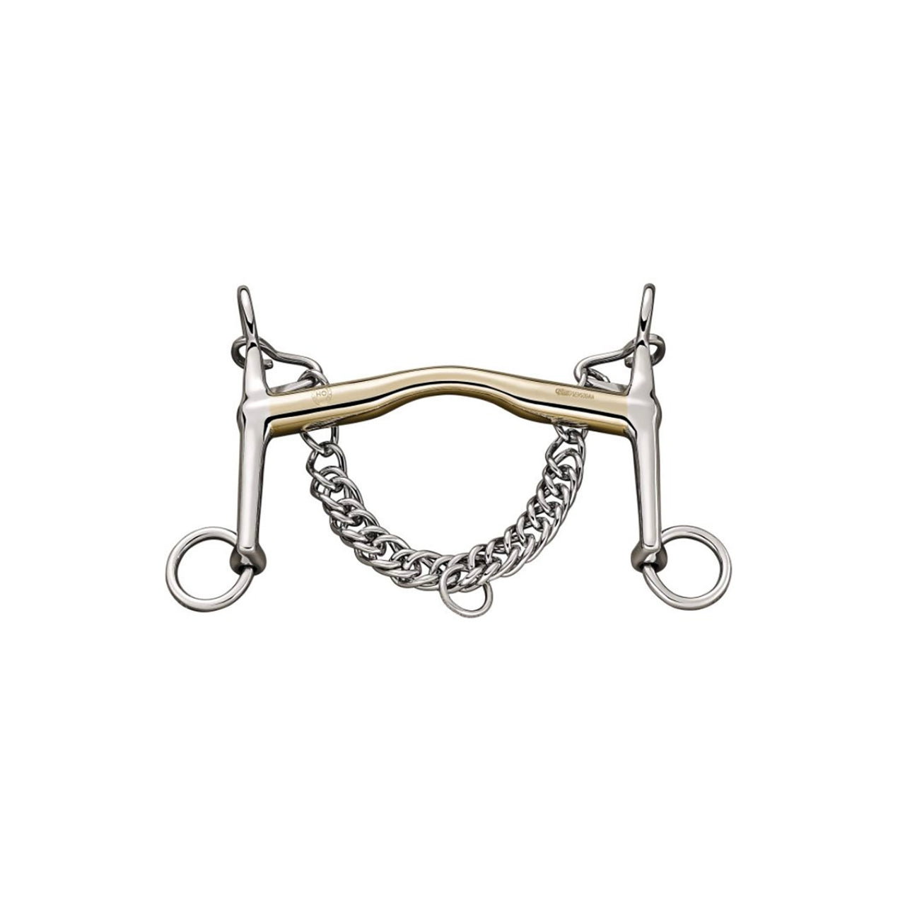 HO WEYMOUTH SENSOGAN 16MM WITH 5CM ST.ST. CHEEKS | Imboccature e Accessori | Imboccature e Accessori | Sprenger