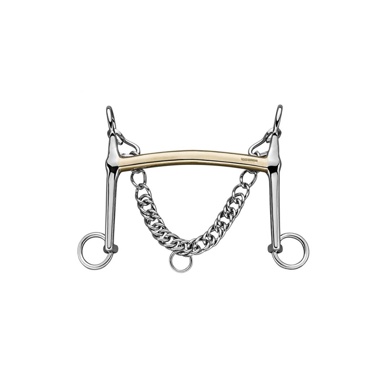 HS FRENCH WEYMOUTH 14MM SENSOG.WITH 7CM ST.ST. CHEEKS | Imboccature e Accessori | Imboccature e Accessori | Sprenger