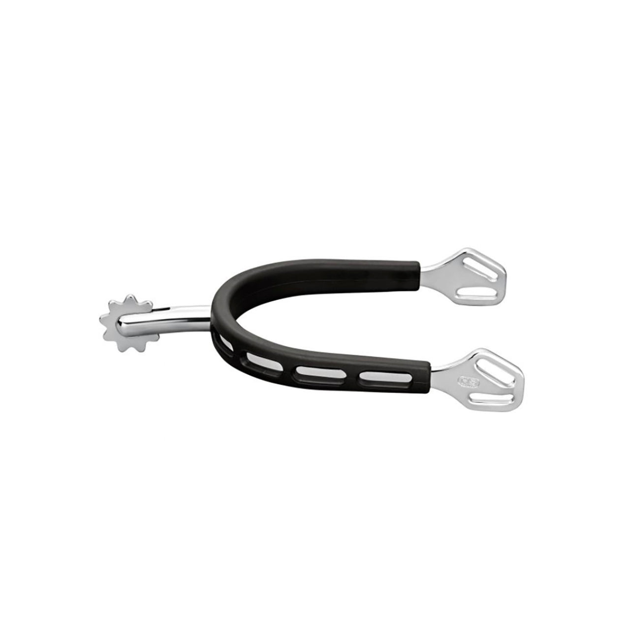 ULTRA FIT EXTRA GRIP SPURS WITH BALKENHOL FASTENING - STAINLESS STEEL, 40 MM ROUNDED WITH ROWEL #4 | Accessori | Accessori | Sprenger
