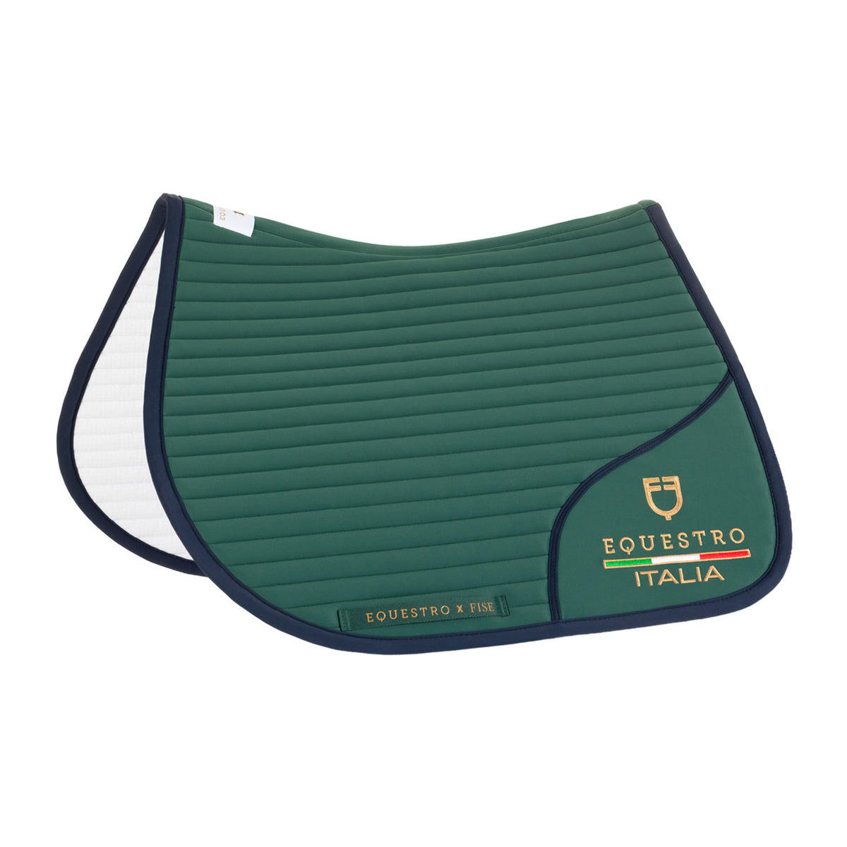 Sottosella salto con logo ricamato Equestro X FISE 100 | Sottosella e Accessori | Sottosella Salto | Equestro