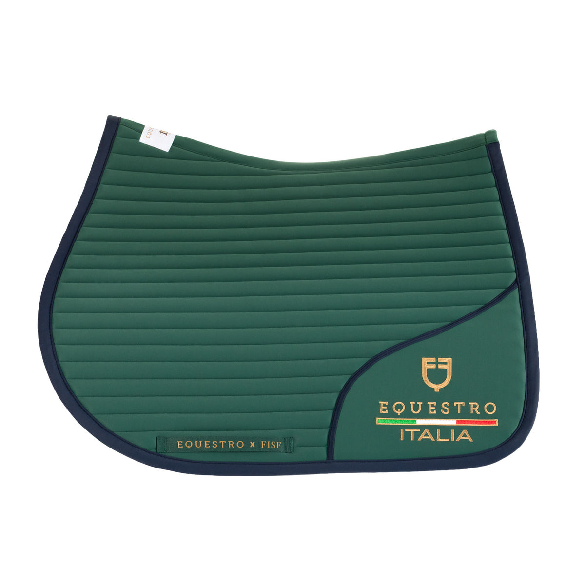 Sottosella salto con logo ricamato Equestro X FISE 100 | Sottosella e Accessori | Sottosella Salto | Equestro