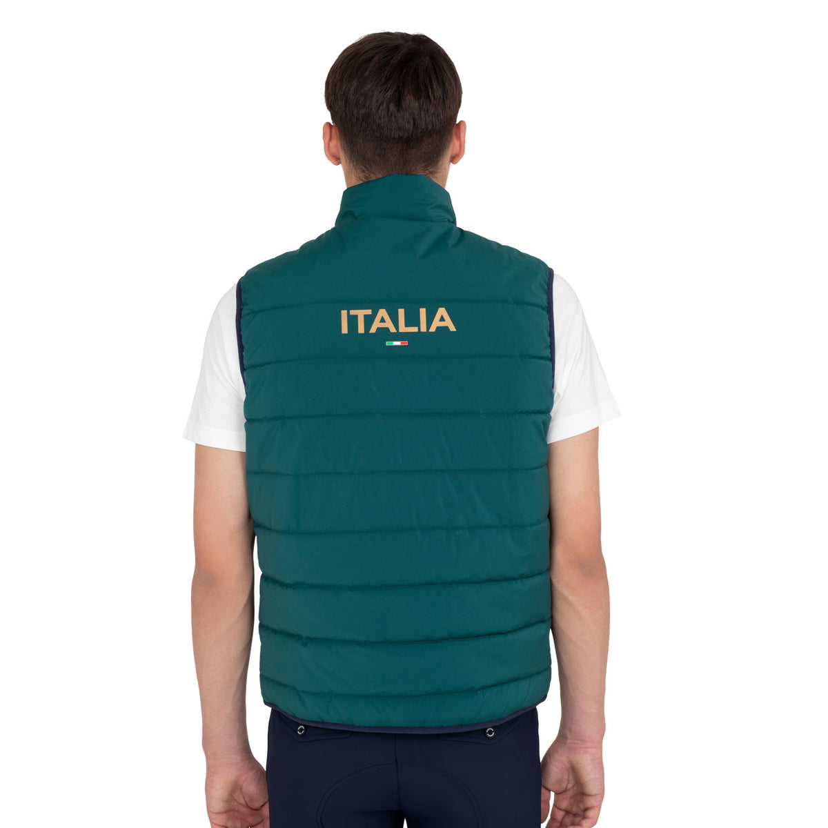 Smanicato uomo slim fit Equestro X FISE 100 | Abbigliamento | Gilet | Equestro