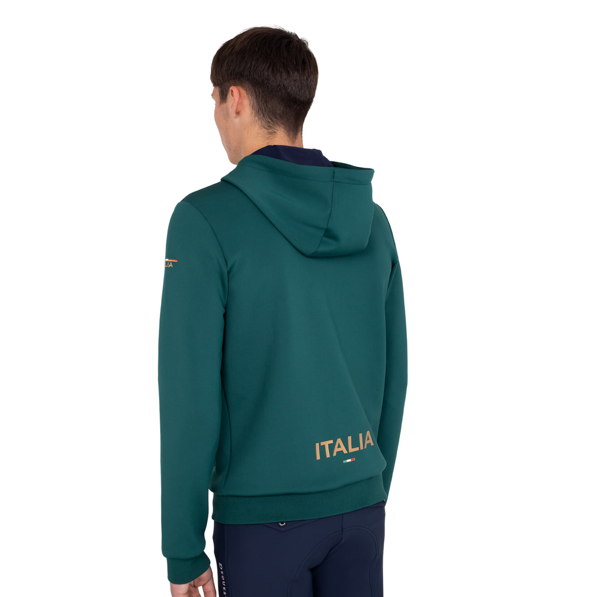 Felpa uomo con cappuccio Equestro X FISE 100 | Abbigliamento | Felpe | Equestro
