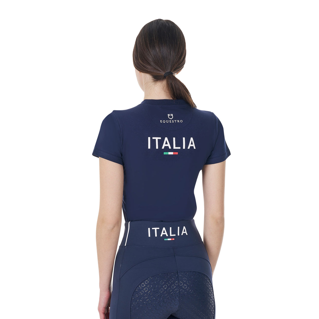 T-shirt donna slim fit Equestro X FISE | Abbigliamento | T-Shirt | Equestro