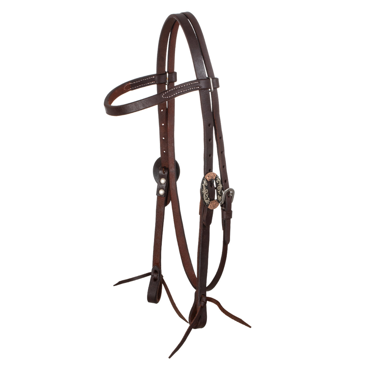 BRIGLIA WESTERN FANTASIA TEDESCA IN ARGENTO | Briglie e Accessori | Corone | Lakota