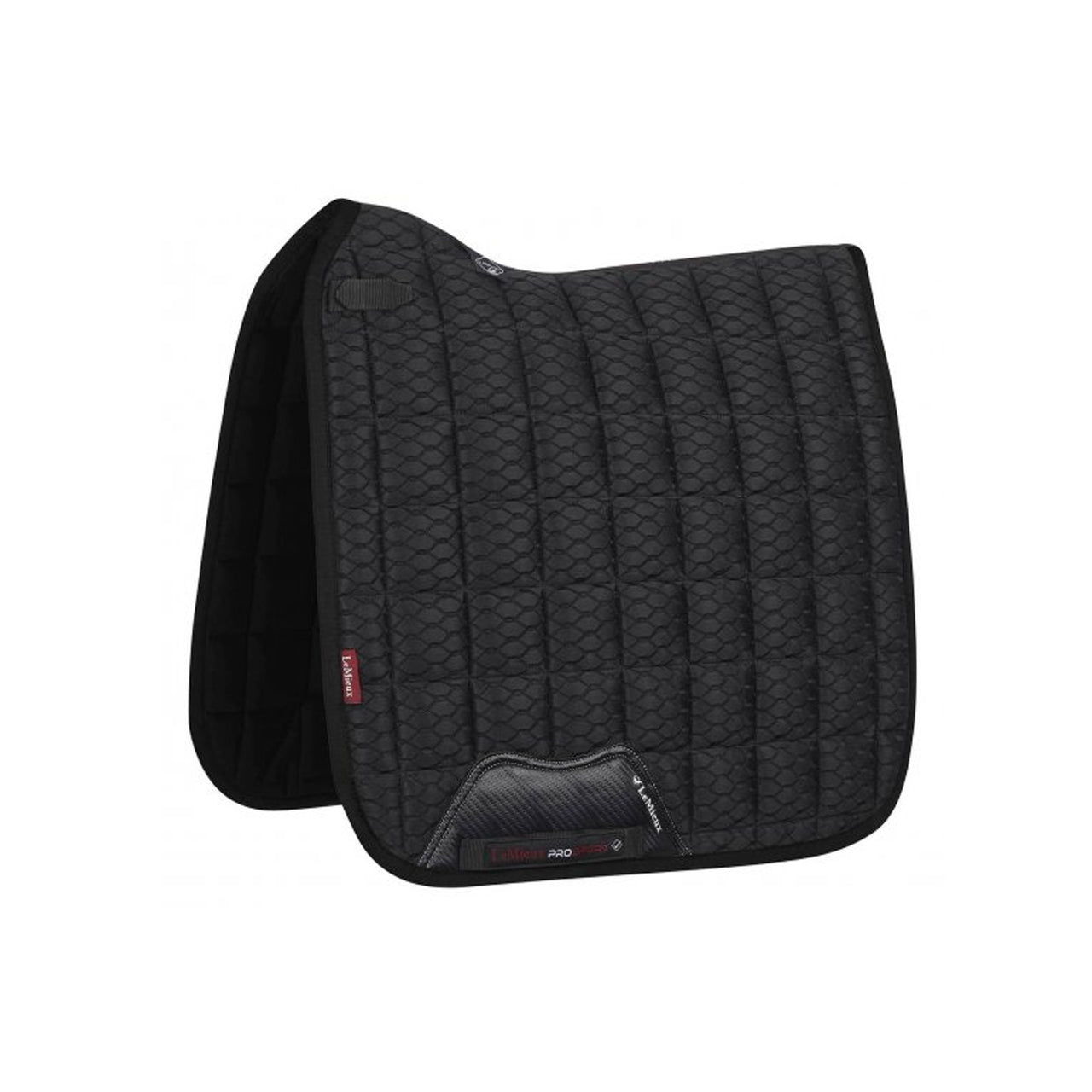 SOTTOSELLA DA DRESSAGE LEMIEUX CARBON MESH AIR SQUARE BLACK LARGE | Sottosella e Accessori | Sottosella Dressage | LeMieux