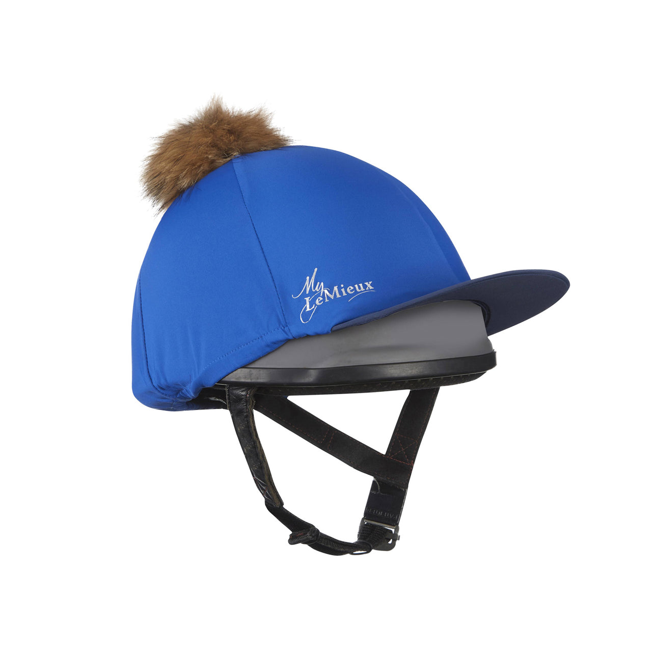 POM HAT SILK BENETTON BLUE | Protezioni | Protezioni | LeMieux