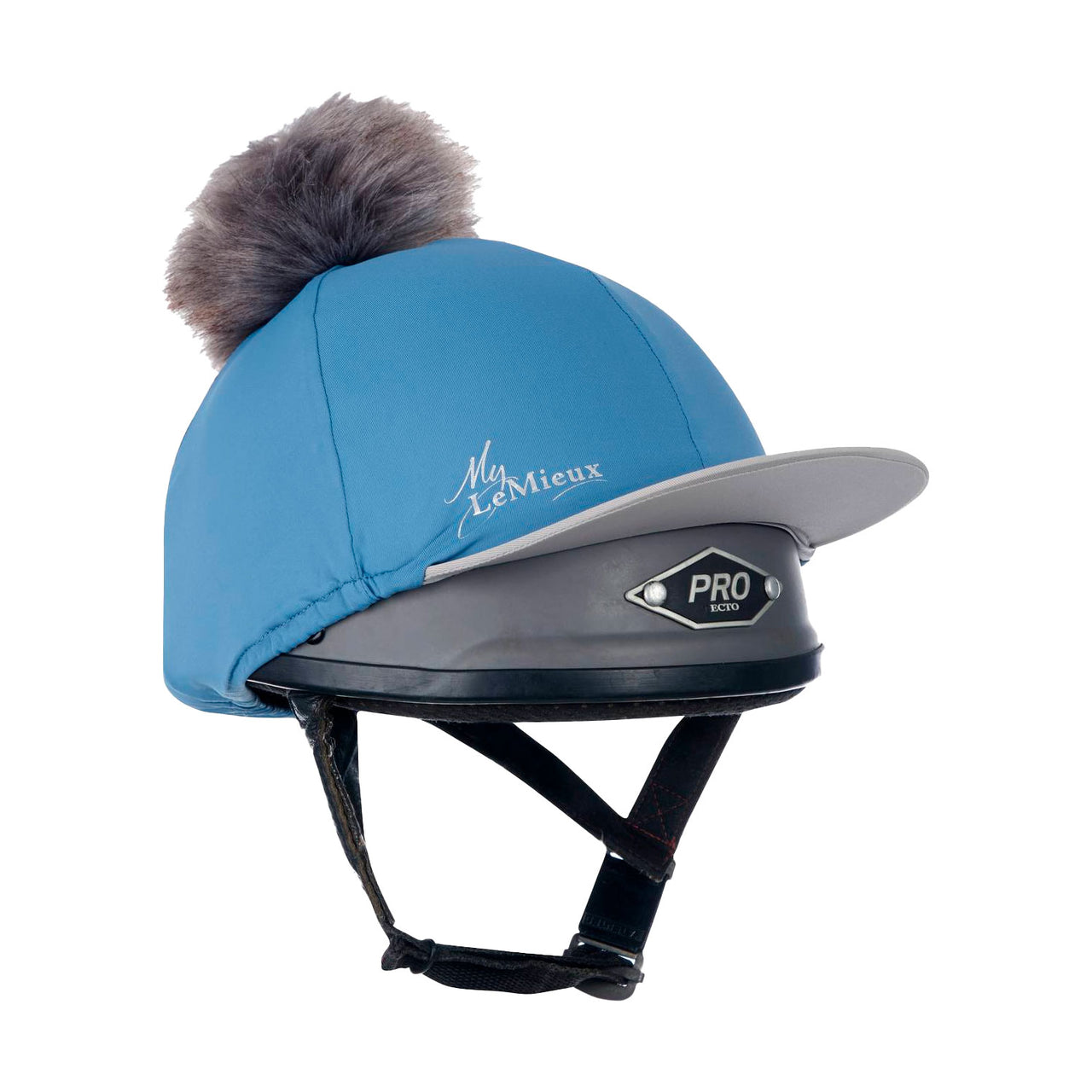 POM HAT SILK ICE BLU | Protezioni | Protezioni | LeMieux