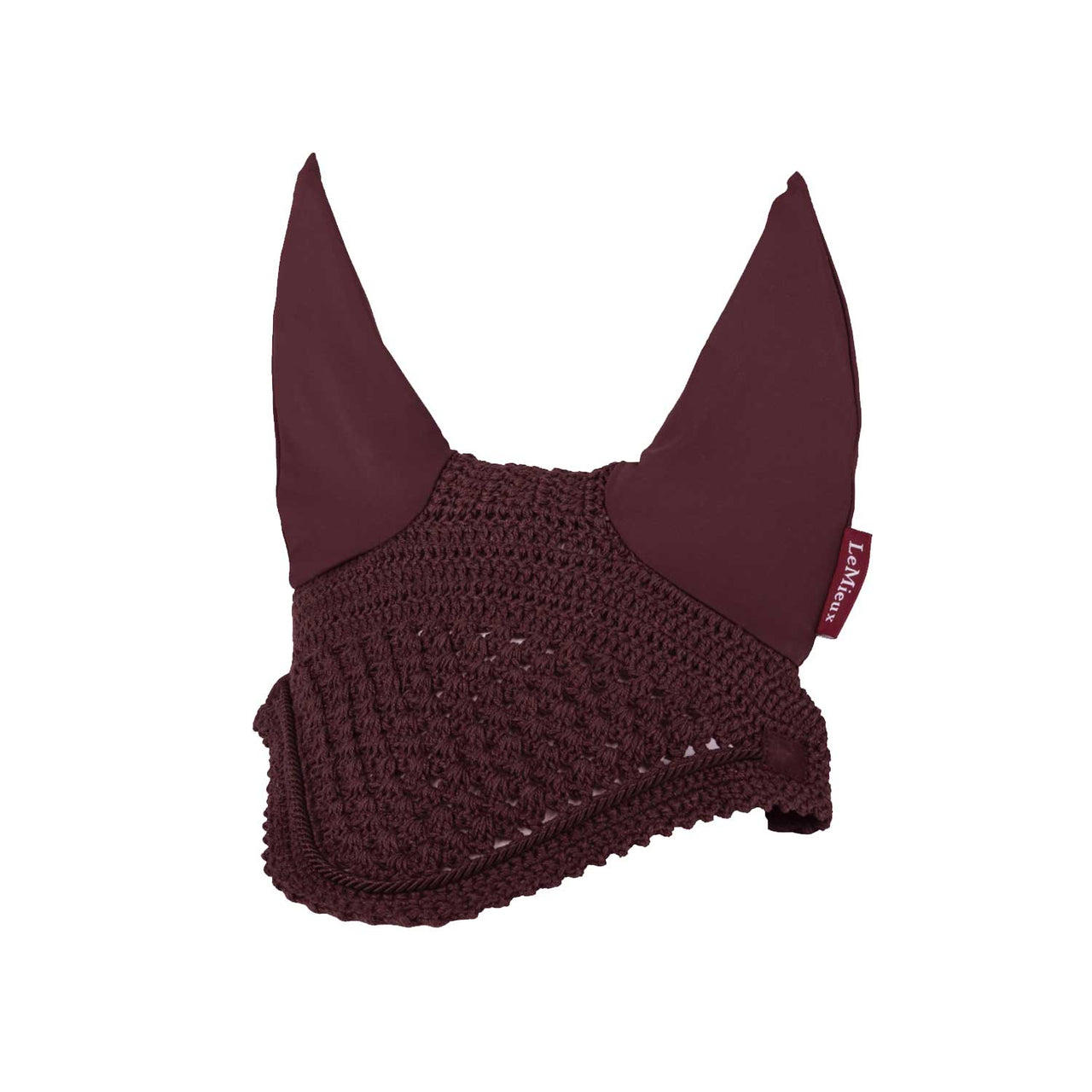 VOGUE FLY HOOD BURGUNDY LARGE | Sottosella e Accessori | Veli Antimosche | LeMieux