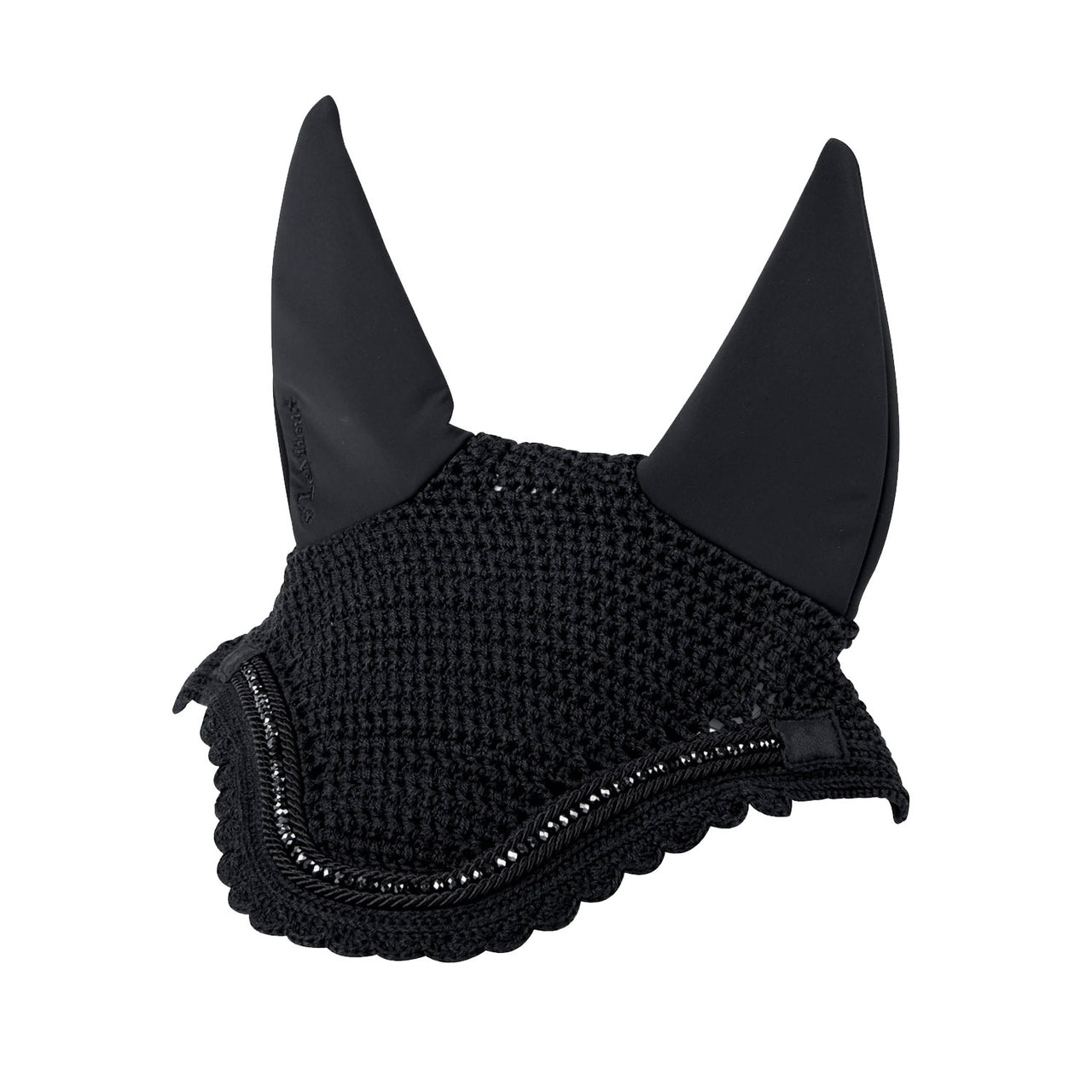 DIAMANTE ACOUSTIC FLY HOOD BLACK | Sottosella e Accessori | Veli Antimosche | LeMieux