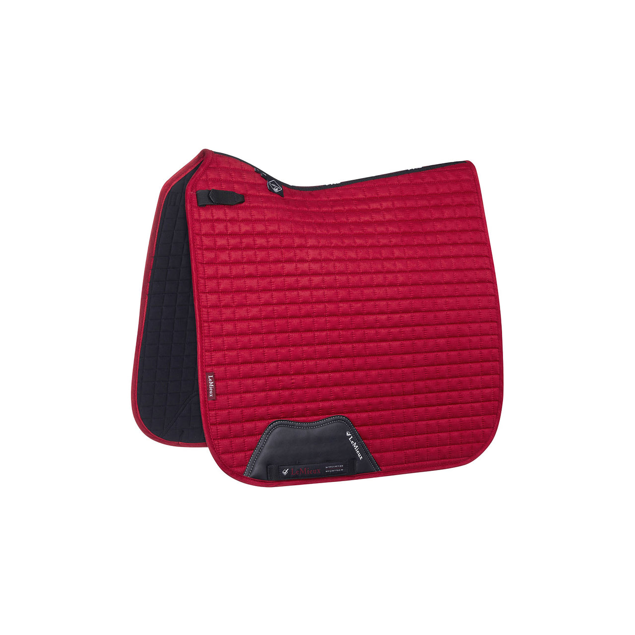 SUEDE DRESSAGE SQUARE CHILLI | Sottosella e Accessori | Sottosella Dressage | LeMieux