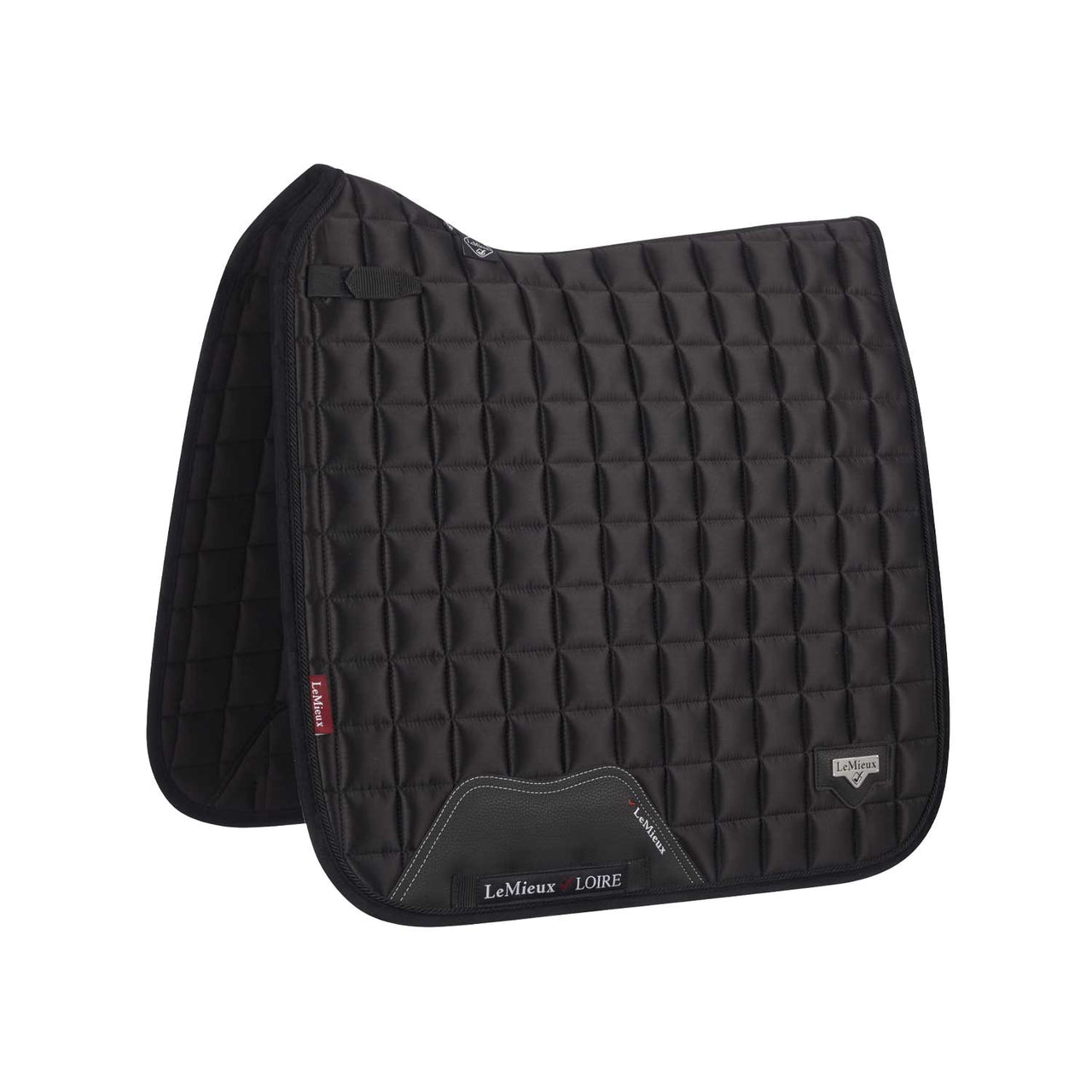 LOIRE CLASSIC DRESSAGE SQUARE BLACK | Sottosella e Accessori | Sottosella Dressage | LeMieux