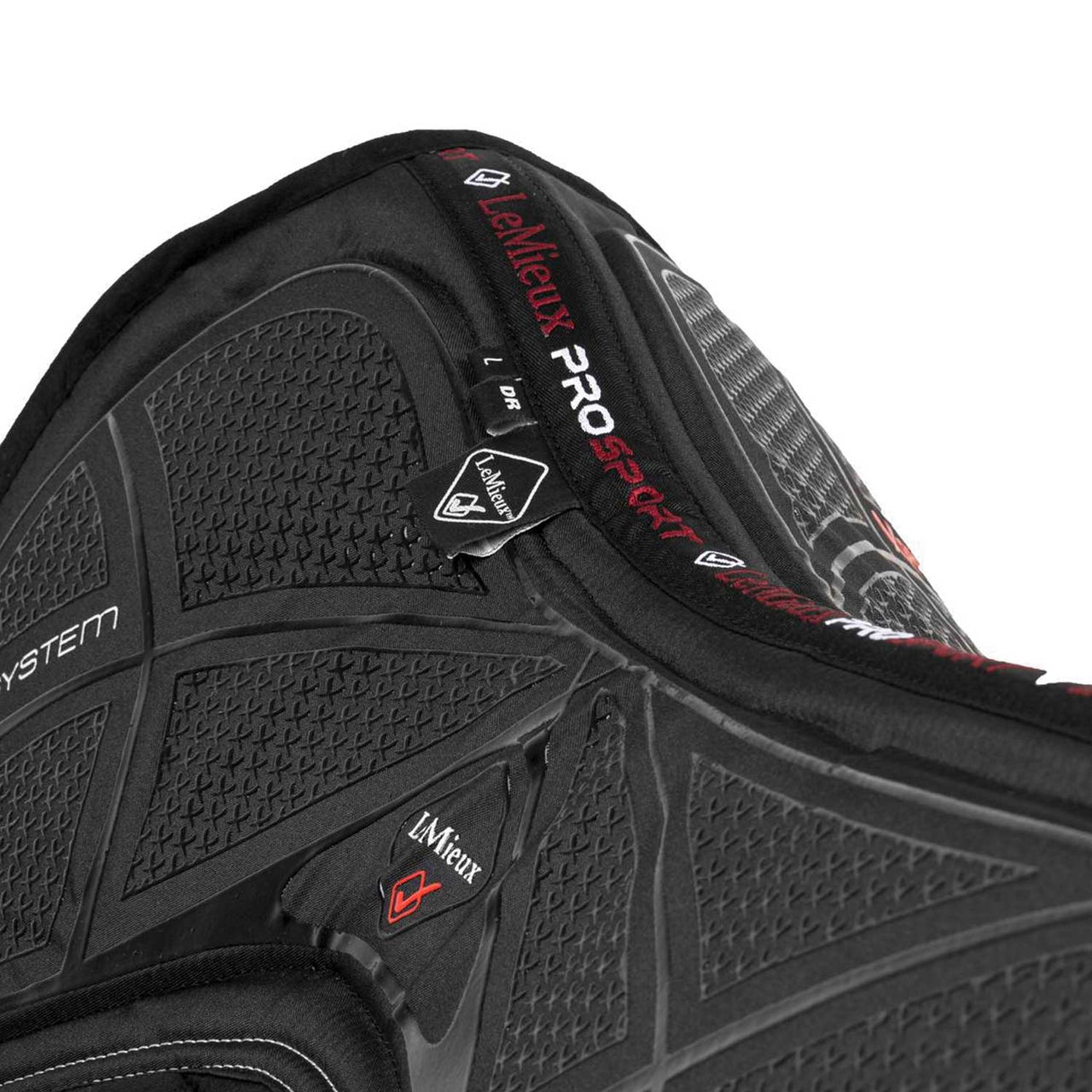 X-GRIP TWIN SIDED DRESSAGE LARGE SQUARE BLACK | Sottosella e Accessori | Sottosella Dressage | LeMieux