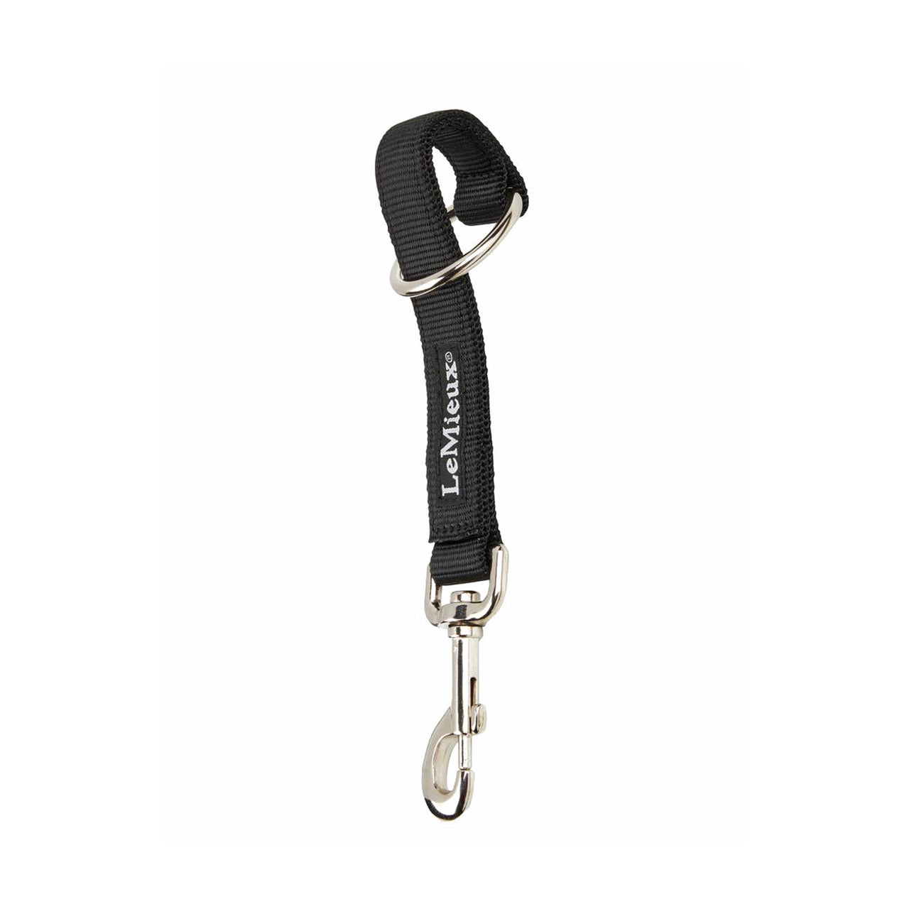 CINTURINO CON GANCIO E ANELLO NERO | Attrezzature varie | Moschettoni | LeMieux