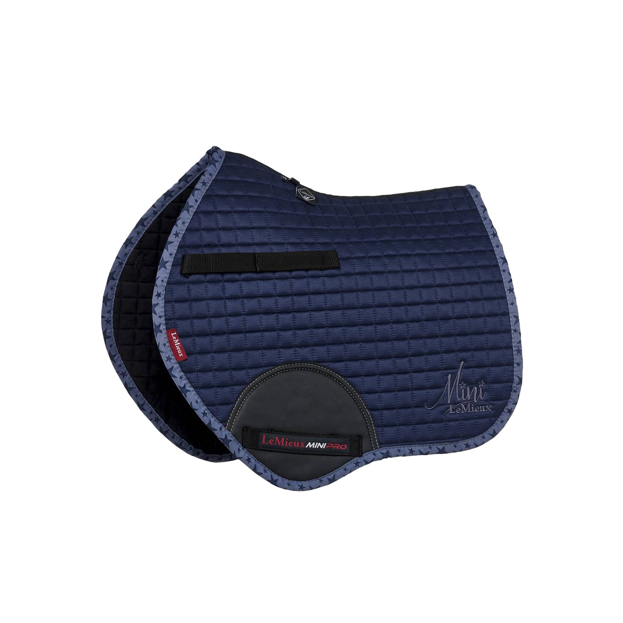 MINI JUMP SUEDE SQUARE INDIGO | Sottosella e Accessori | Sottosella Pony & Mezzo Sottosella | LeMieux
