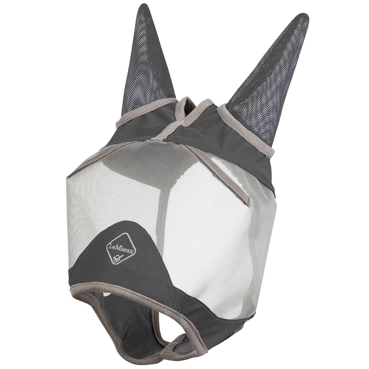 ARMOURSHIELD PRO HALF FLY MASK GREY | Maschere e Coperte Antimosche | Maschere e Coperte Antimosche | LeMieux