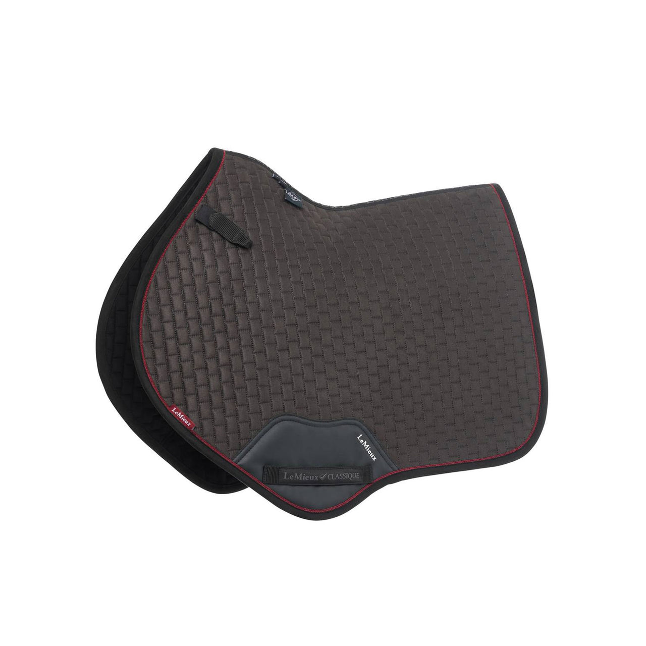 Suede Close Contact Quadrato Cenere | Sottosella e Accessori | Sottosella Salto | LeMieux