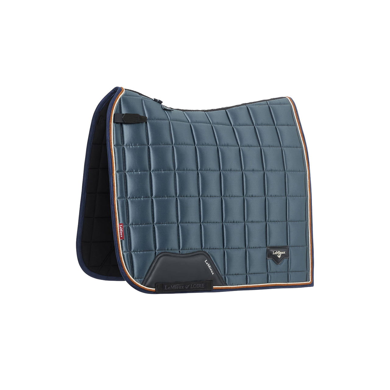 LOIRE CLASSIC DRESSAGE SQUARE PETROL | Sottosella e Accessori | Sottosella Dressage | LeMieux