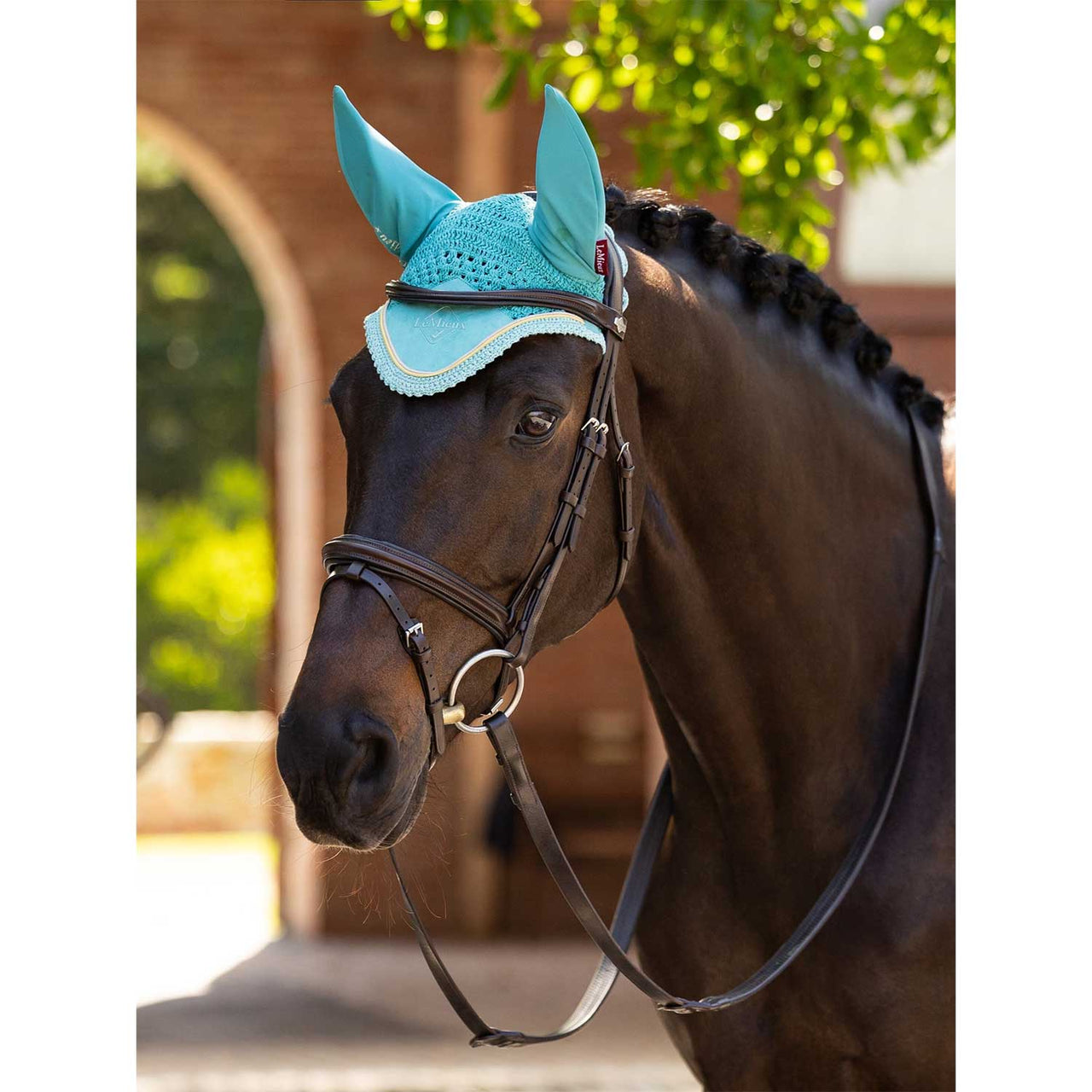 CLASSIC FLY HOOD LAGOON | Sottosella e Accessori | Veli Antimosche | LeMieux
