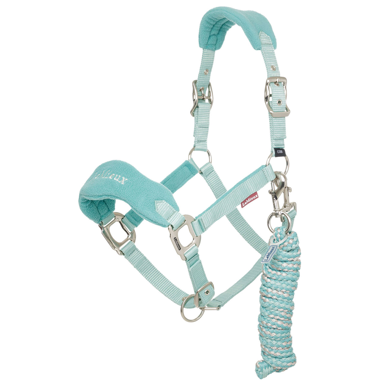 VOGUE HEADCOLLAR & LEADROPE LAGOON | Cavezze e Lunghini | Cavezze | LeMieux