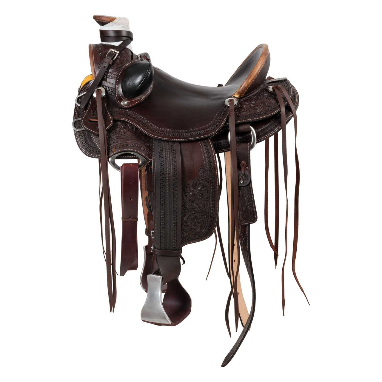 SELLA WADE RANCH FLOWER TOOLING | Selle e Accessori | Selle da Ranch | McBryan