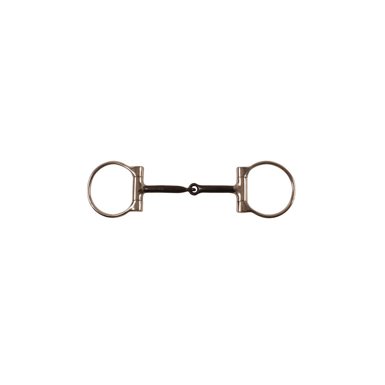 Filetto a  D in acciaio inox con imboccatura nera
 | Imboccature e Accessori | Imboccature e Accessori | Pool's