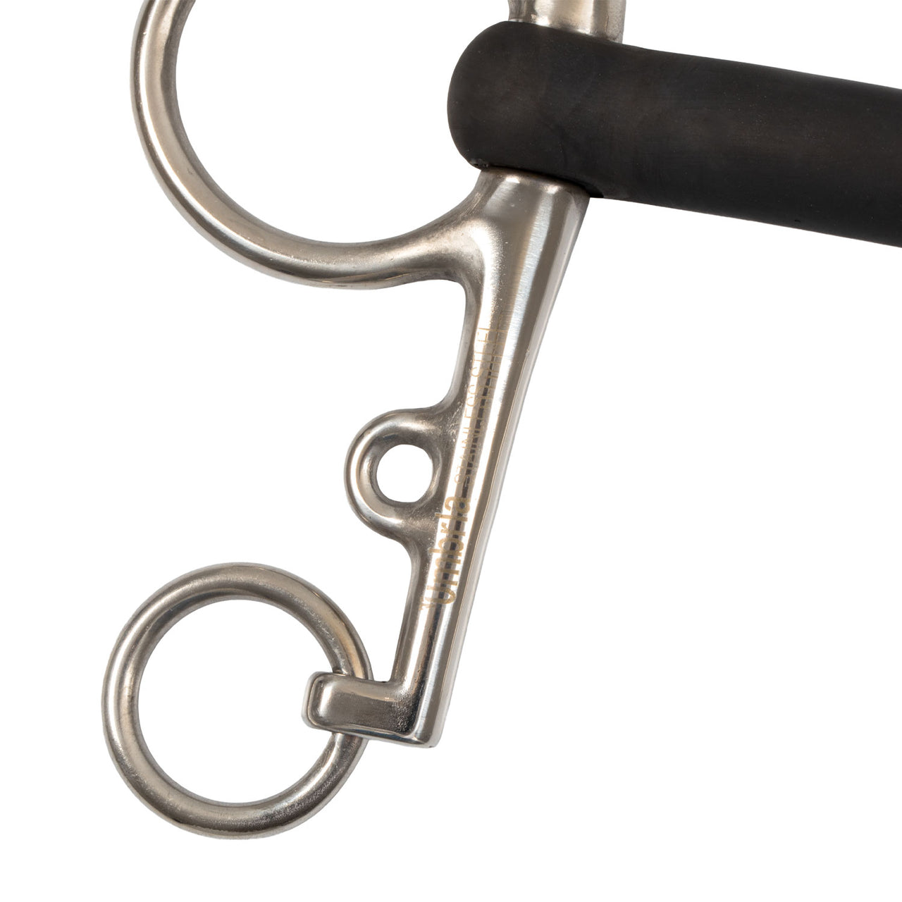 PELHAM INOX INTERO GOMMA RIGIDA | Imboccature e Accessori | Imboccature e Accessori | Umbria Equitazione