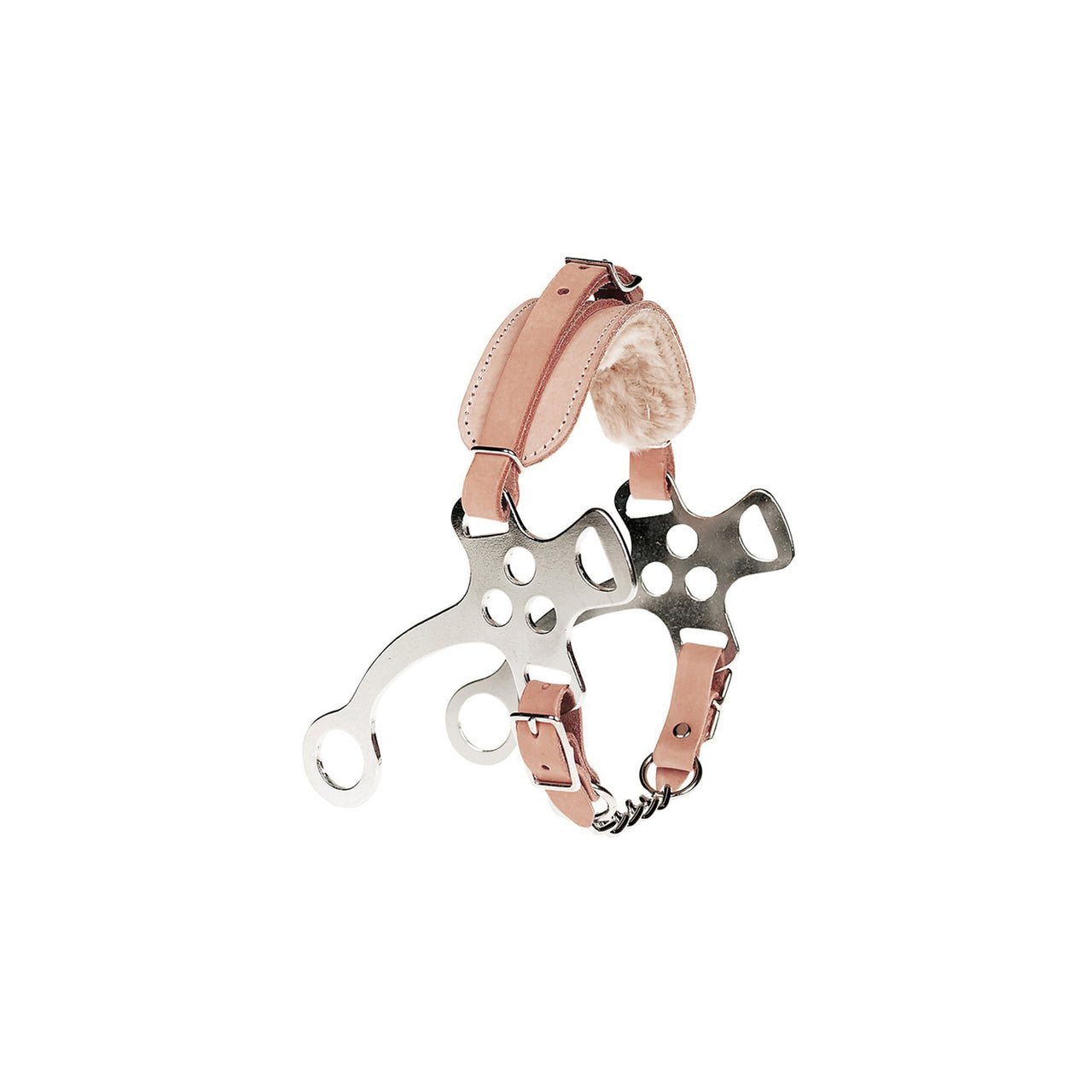 HACKAMORE FERRO C/NASALINA CUOIO | Imboccature e Accessori | Imboccature e Accessori | Umbria Equitazione