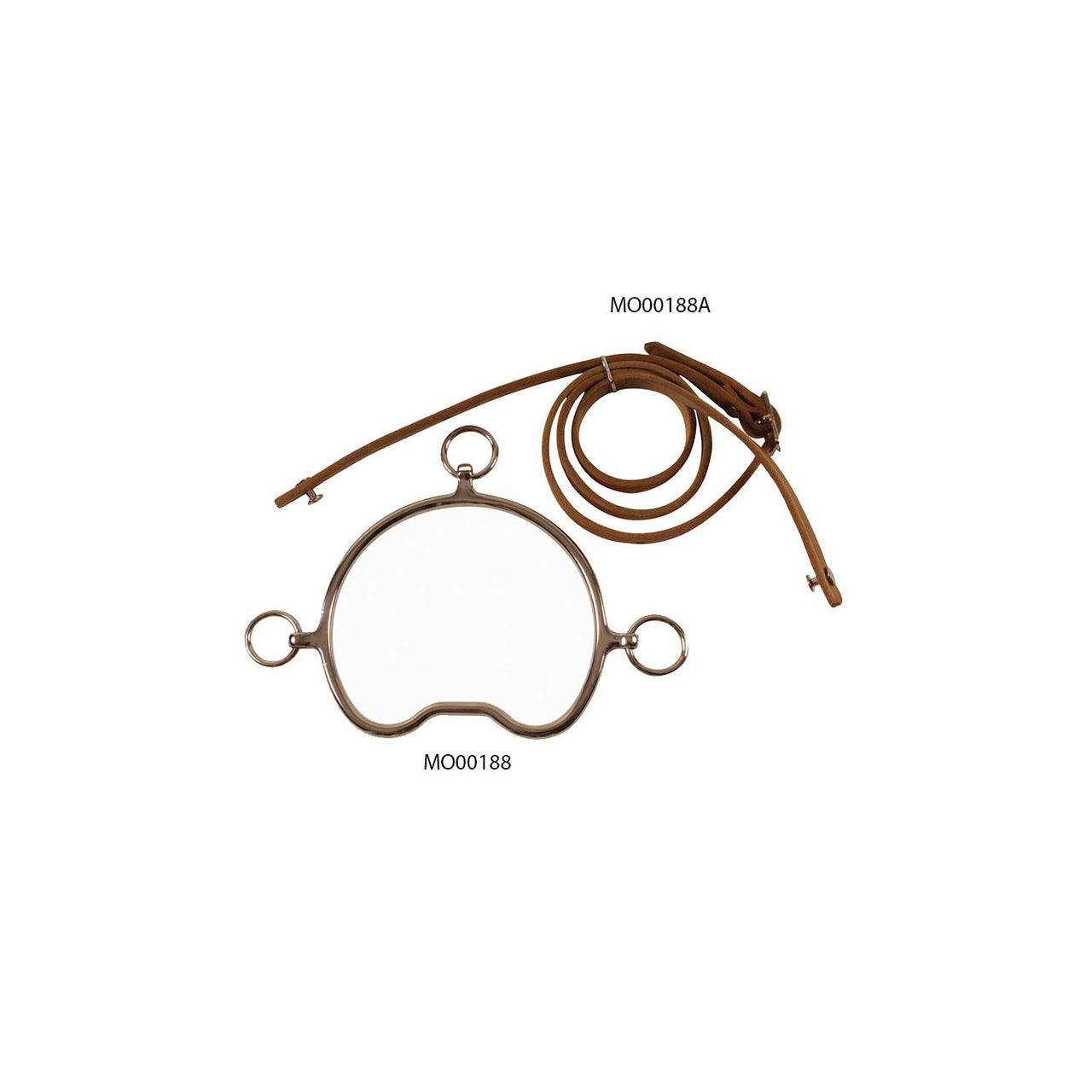 TESTIERA CHIFNEY CUOIO | Imboccature e Accessori | Imboccature e Accessori | Lakota