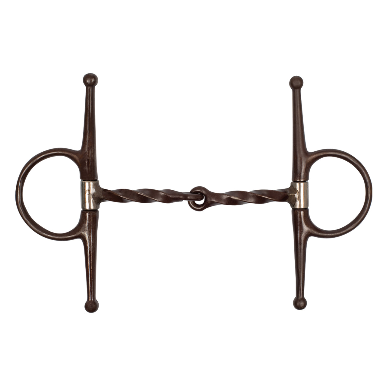 FILETTO WESTERN ASTE FERRO BRUNITO TORCIGLIONE GROSSO POOL'S | Imboccature e Accessori | Imboccature e Accessori | Pool's