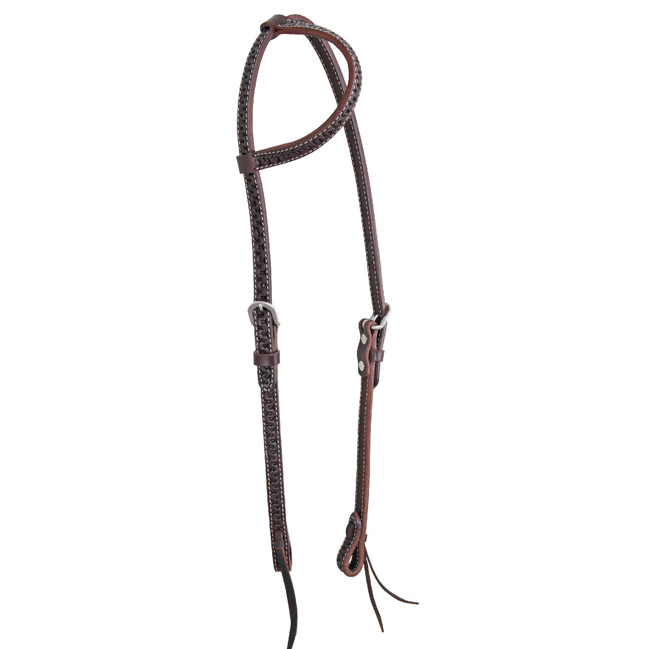 TESTIERA 1 ORECCHIO 23748 LAVORAZIONE SNAKE | Briglie e Accessori | Corone | Pool's