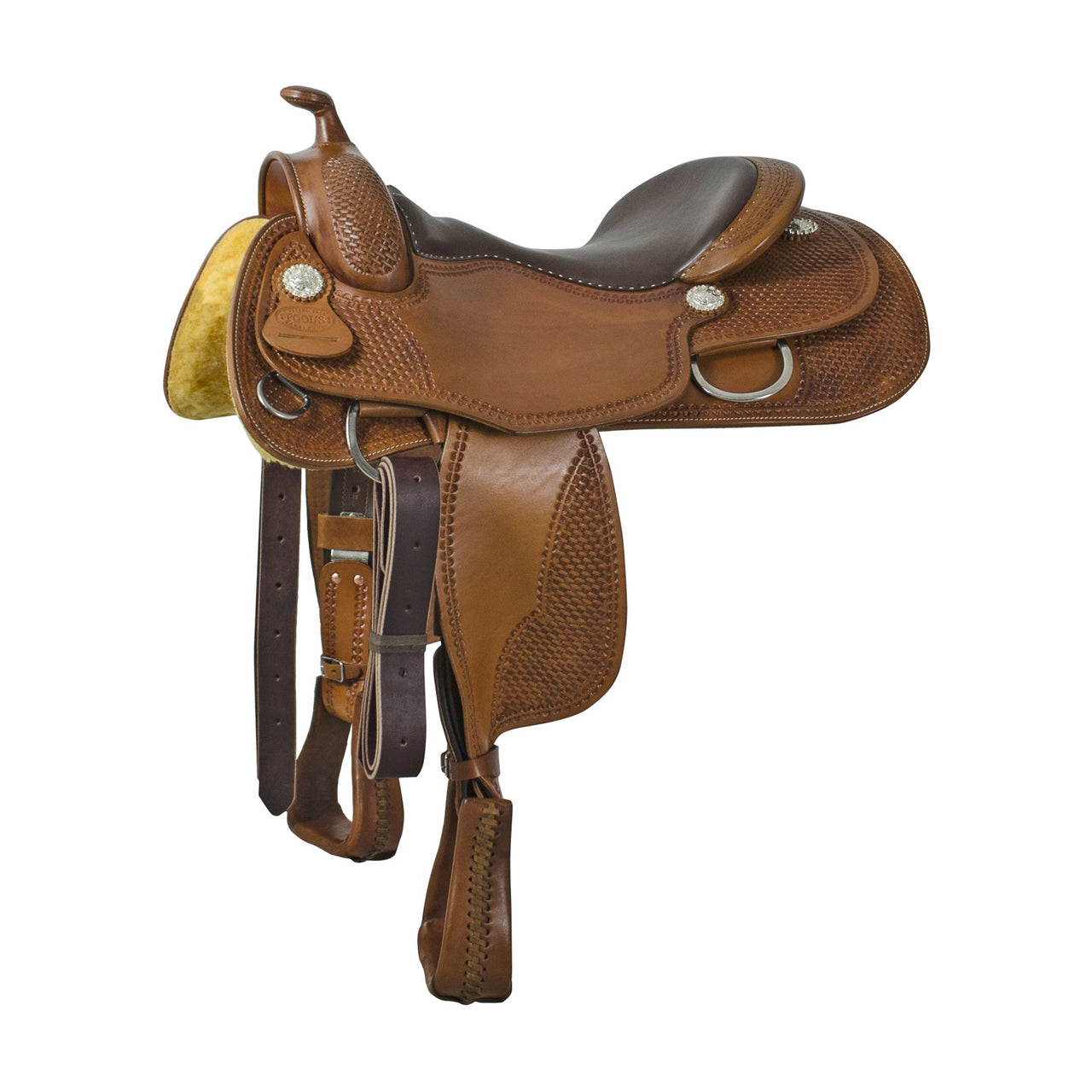 SELLA REINER POOL'S CLASSIC BASKET TOOLING 1820 | Selle e Accessori | Selle da Reining | Pool's