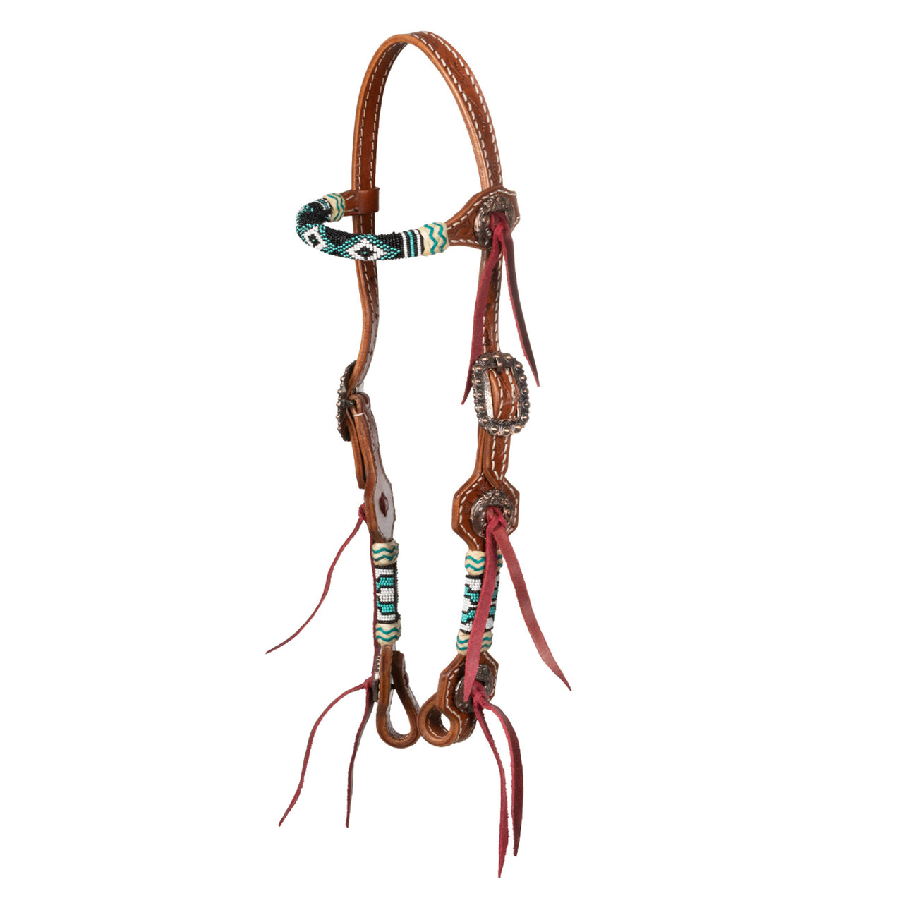 BRIGLIA WESTERN BLUE STAR | Briglie e Accessori | Corone | Pool's