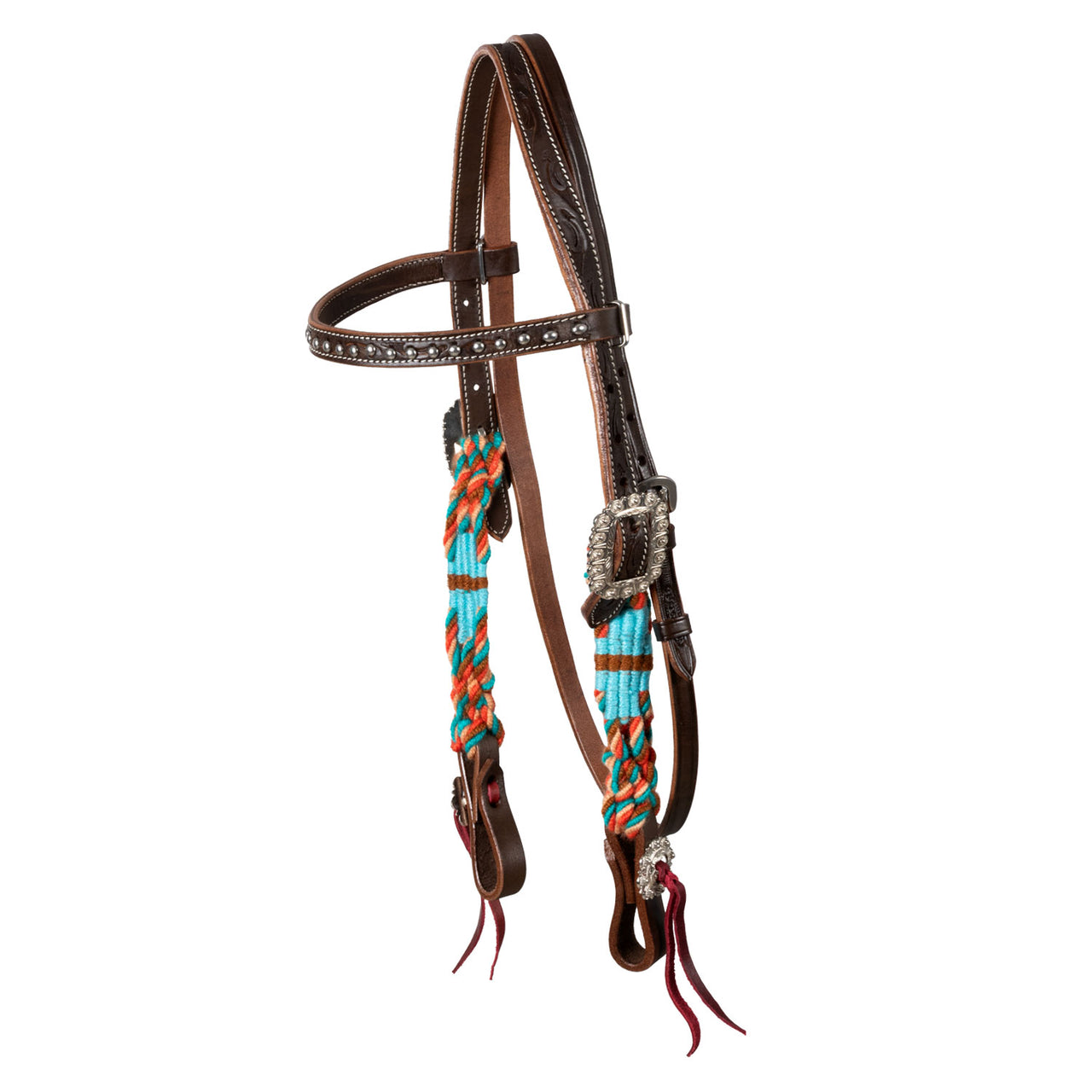 BRIGLIA WESTERN ROPE WAVES | Briglie e Accessori | Corone | Pool's