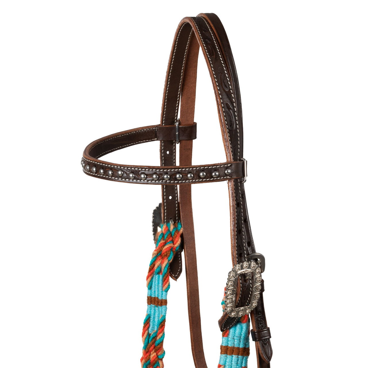 BRIGLIA WESTERN ROPE WAVES | Briglie e Accessori | Corone | Pool's