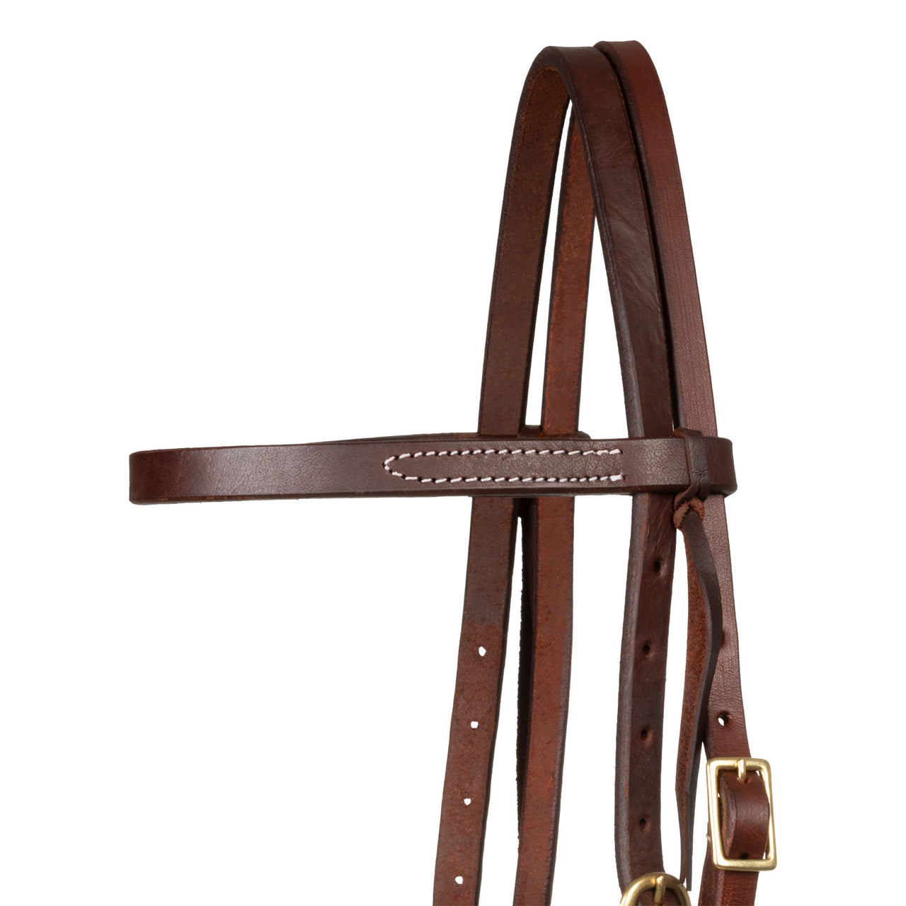 BRIGLIA FRONTALE CON TERMINALI DI CRAVATTA WESTERN | Briglie e Accessori | Corone | Pool's